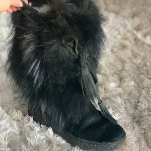 Pajar Fox Fur Snow Boot